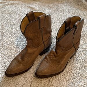 Frye Billy Short Western Ankle Boots Booties Size 6.5